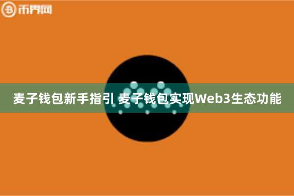 麦子钱包新手指引 麦子钱包实现Web3生态功能
