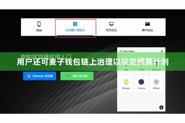 用户还可麦子钱包链上治理以设定预算计划